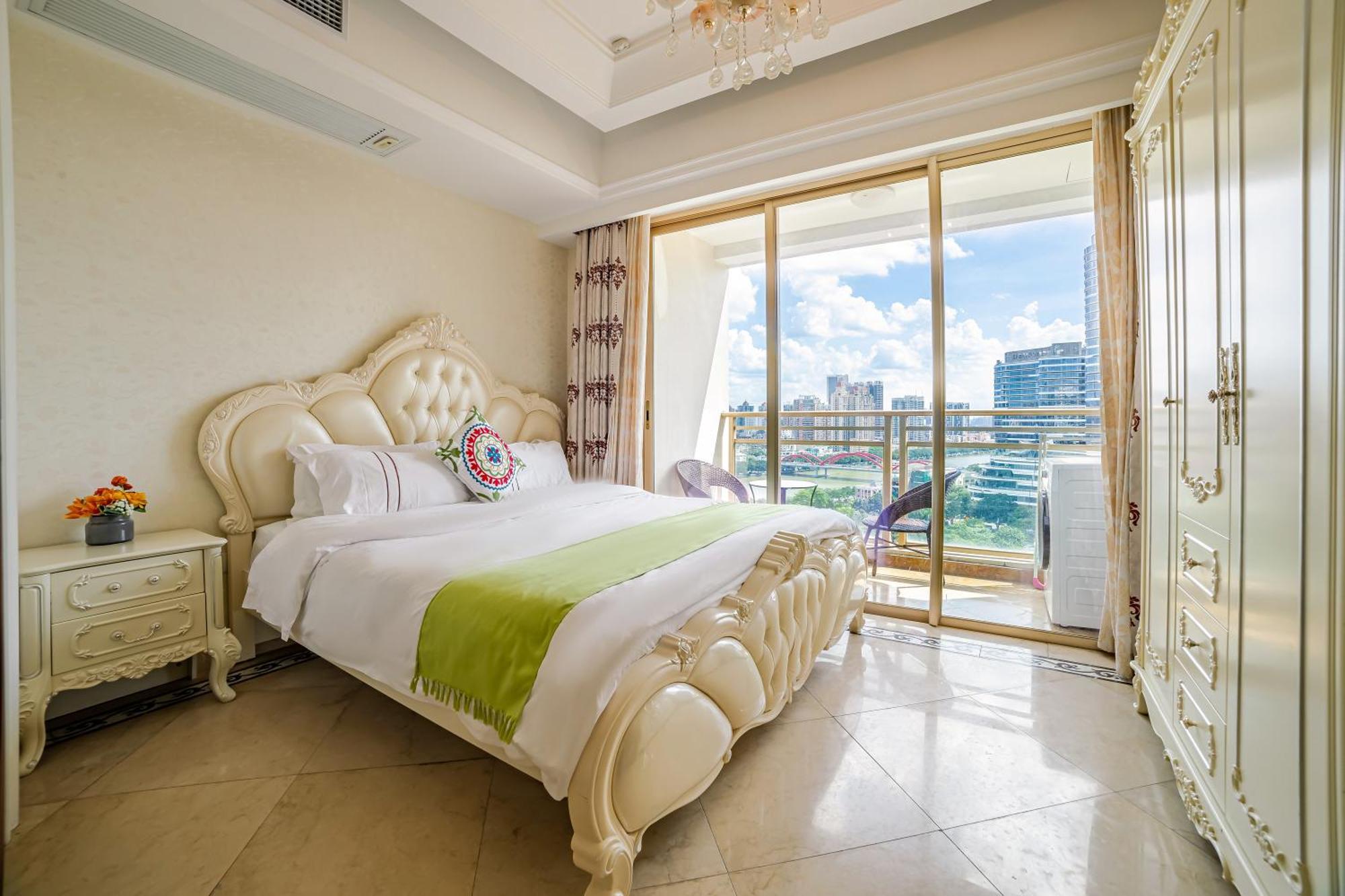 Waifiden Guangzhou Haizhu Square Wanyi Apartment Exteriör bild