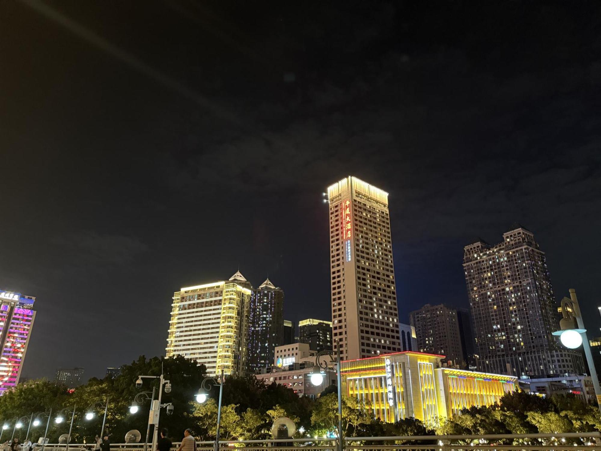 Waifiden Guangzhou Haizhu Square Wanyi Apartment Exteriör bild
