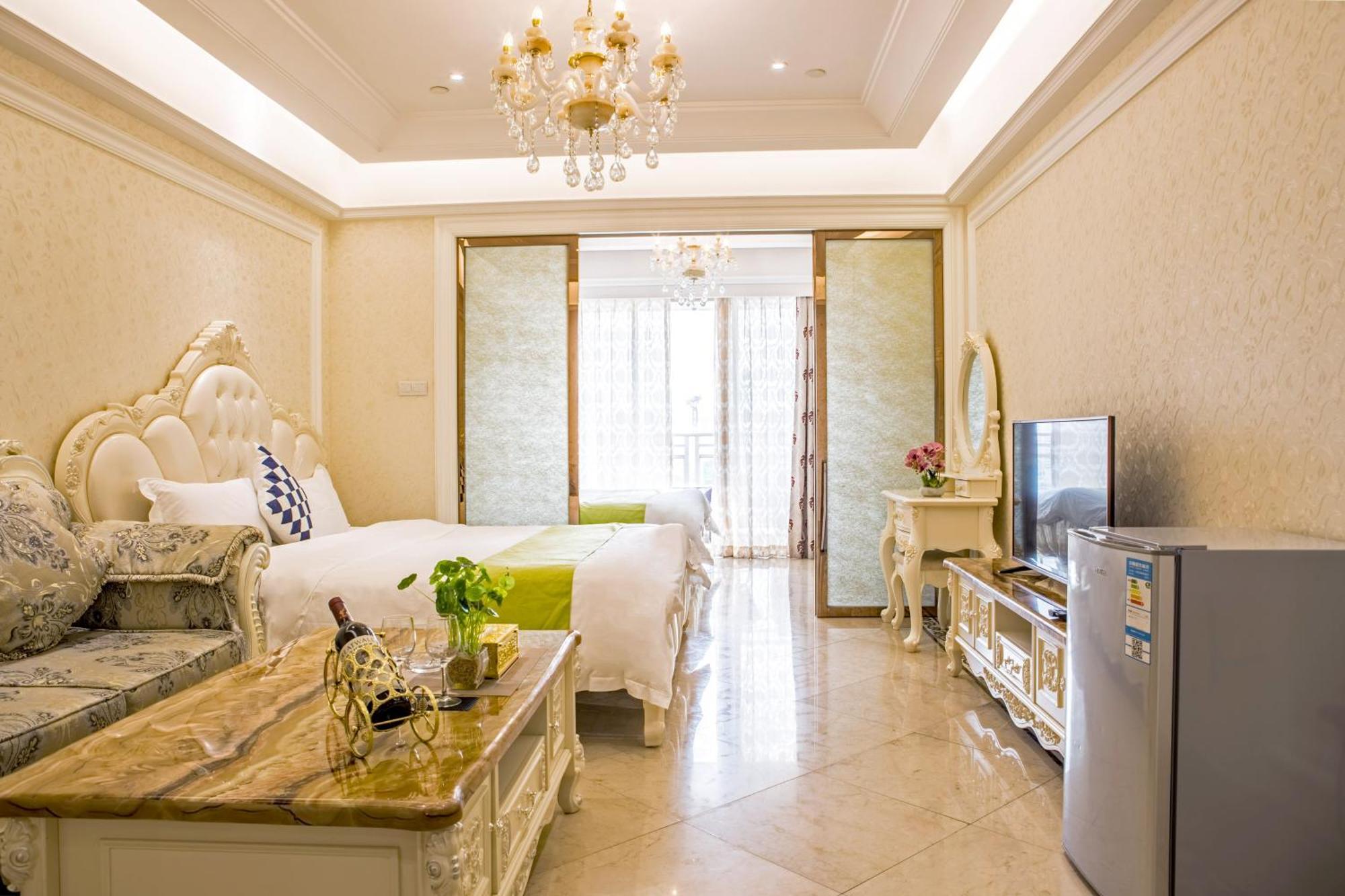 Waifiden Guangzhou Haizhu Square Wanyi Apartment Exteriör bild