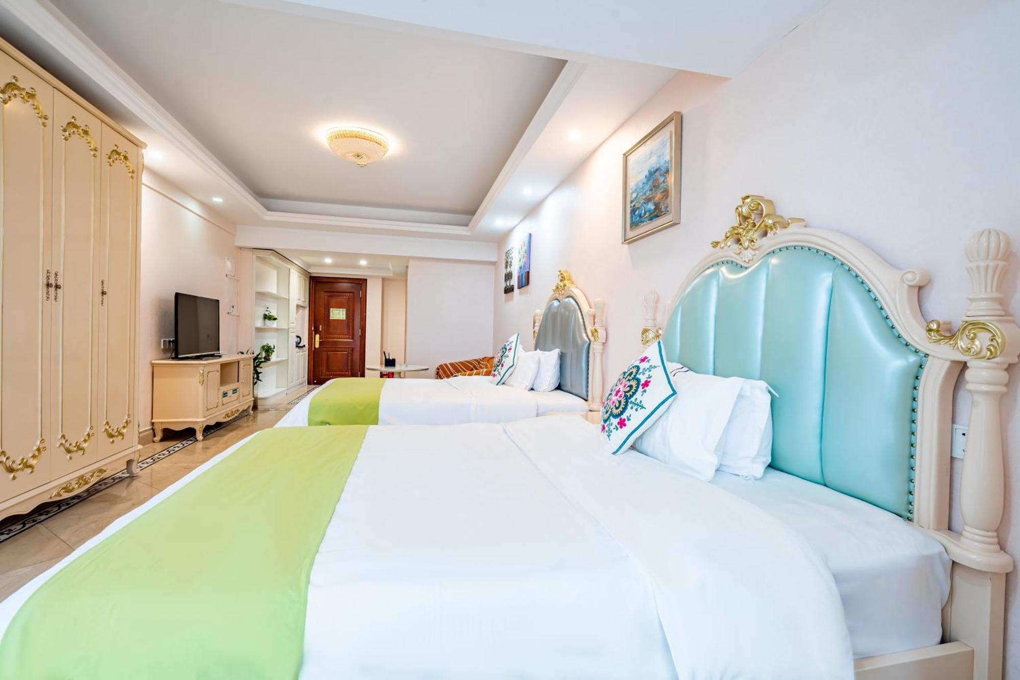Waifiden Guangzhou Haizhu Square Wanyi Apartment Exteriör bild