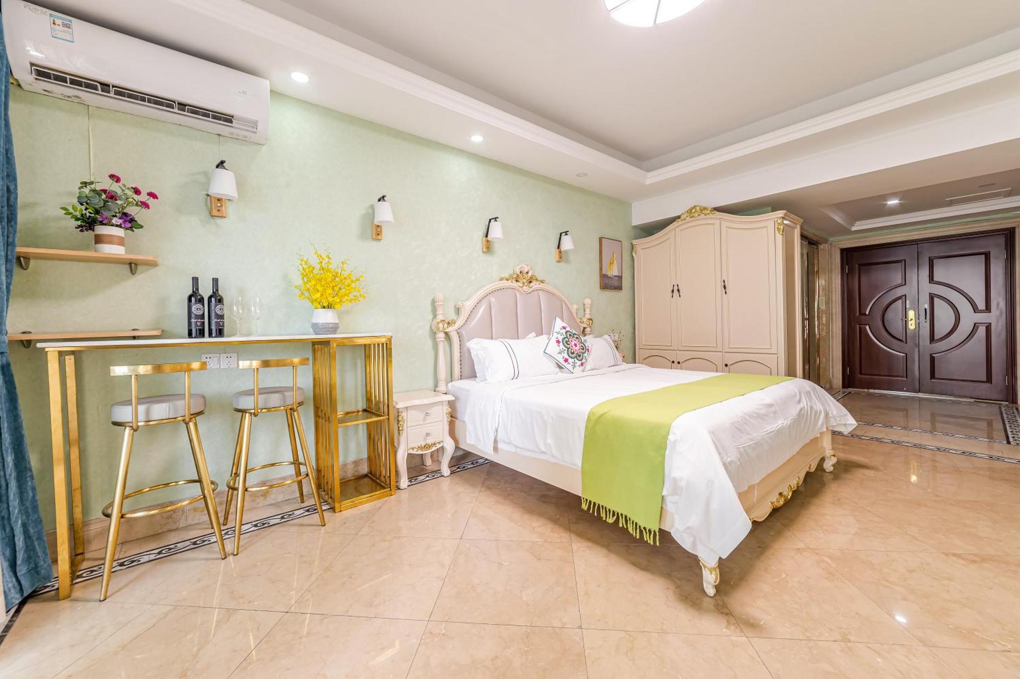 Waifiden Guangzhou Haizhu Square Wanyi Apartment Exteriör bild