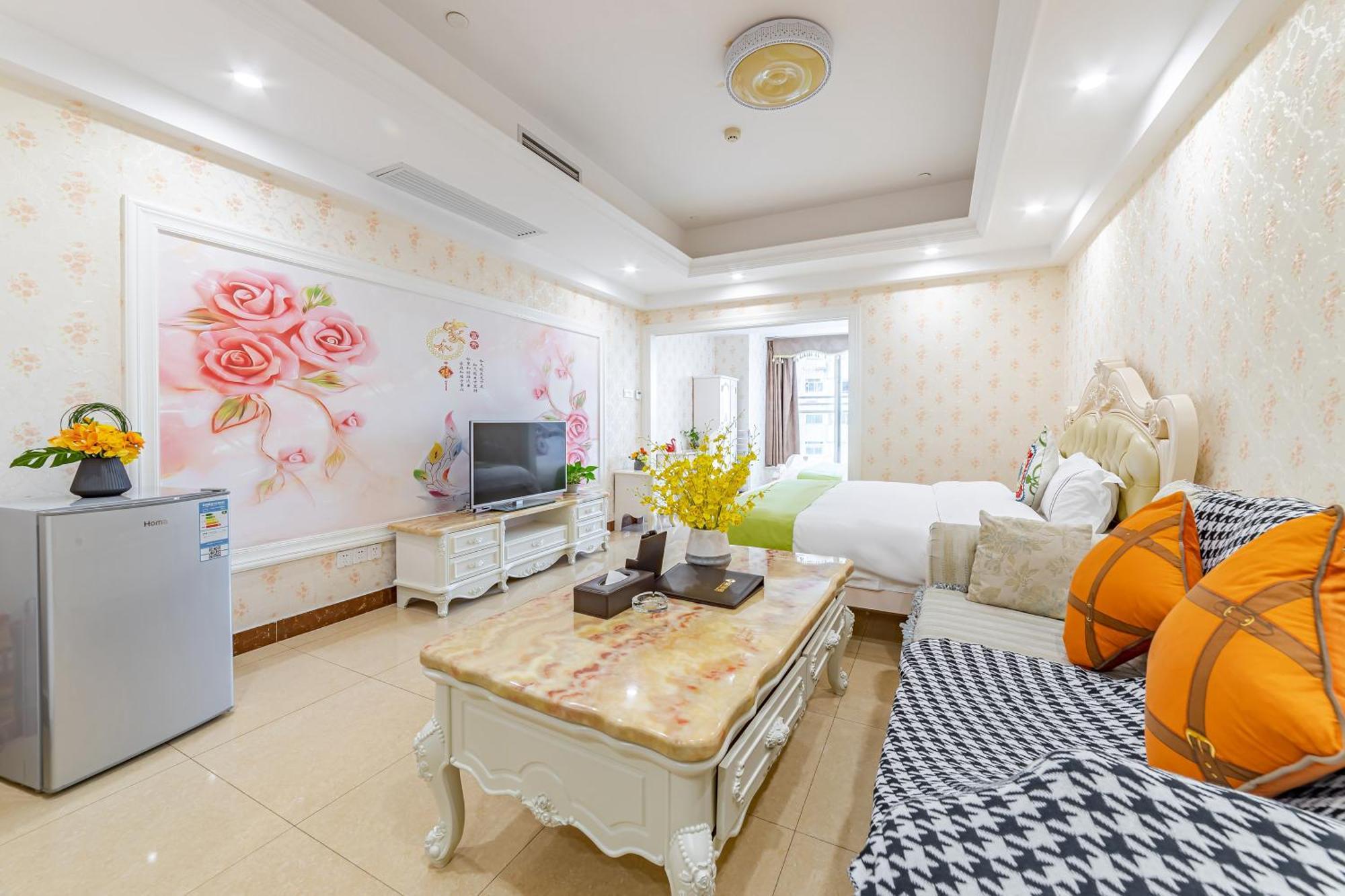 Waifiden Guangzhou Haizhu Square Wanyi Apartment Exteriör bild