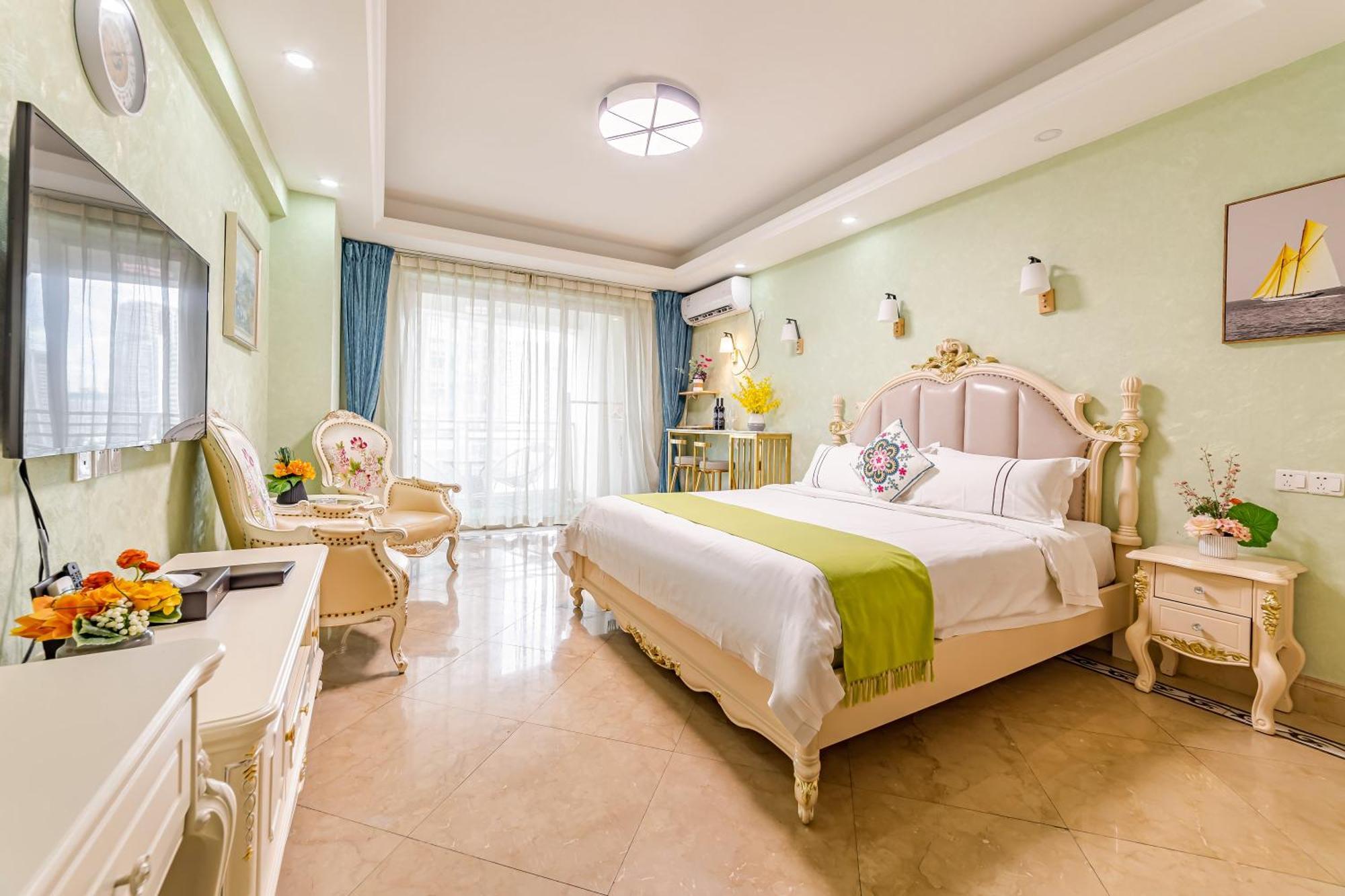 Waifiden Guangzhou Haizhu Square Wanyi Apartment Exteriör bild