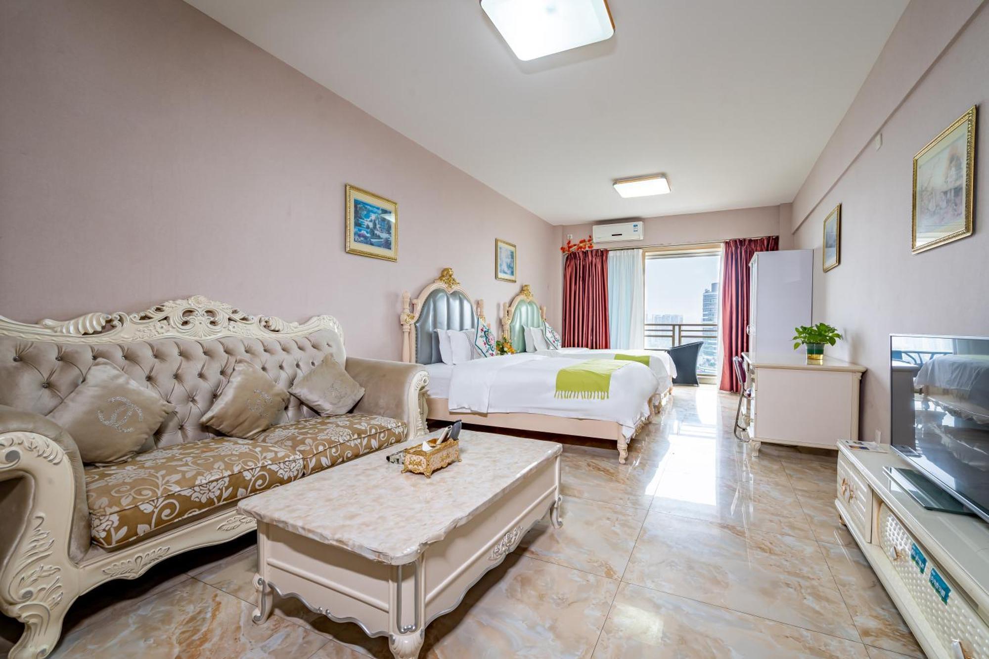 Waifiden Guangzhou Haizhu Square Wanyi Apartment Exteriör bild