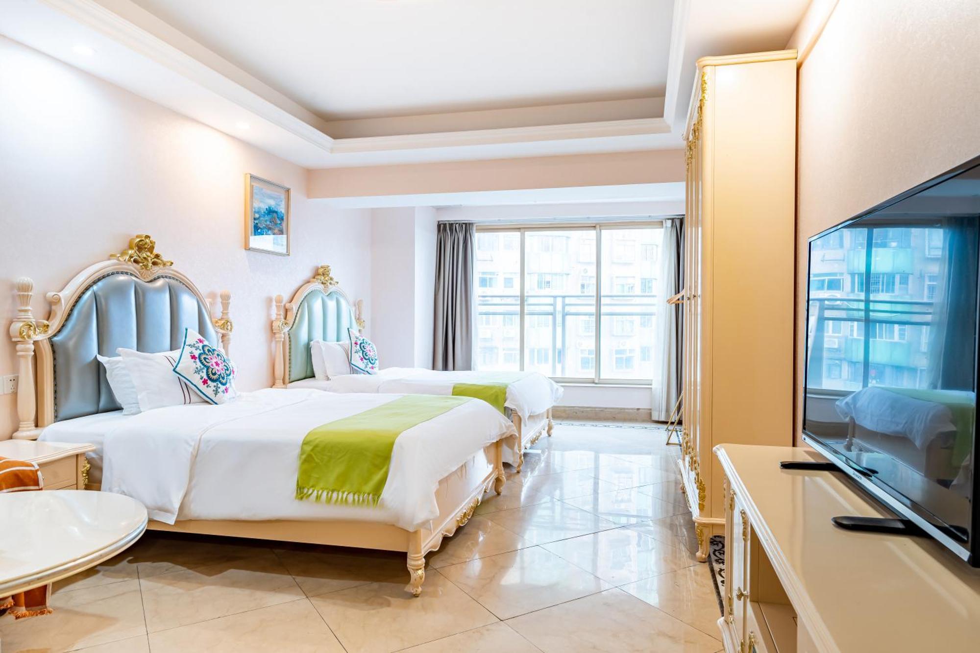Waifiden Guangzhou Haizhu Square Wanyi Apartment Exteriör bild