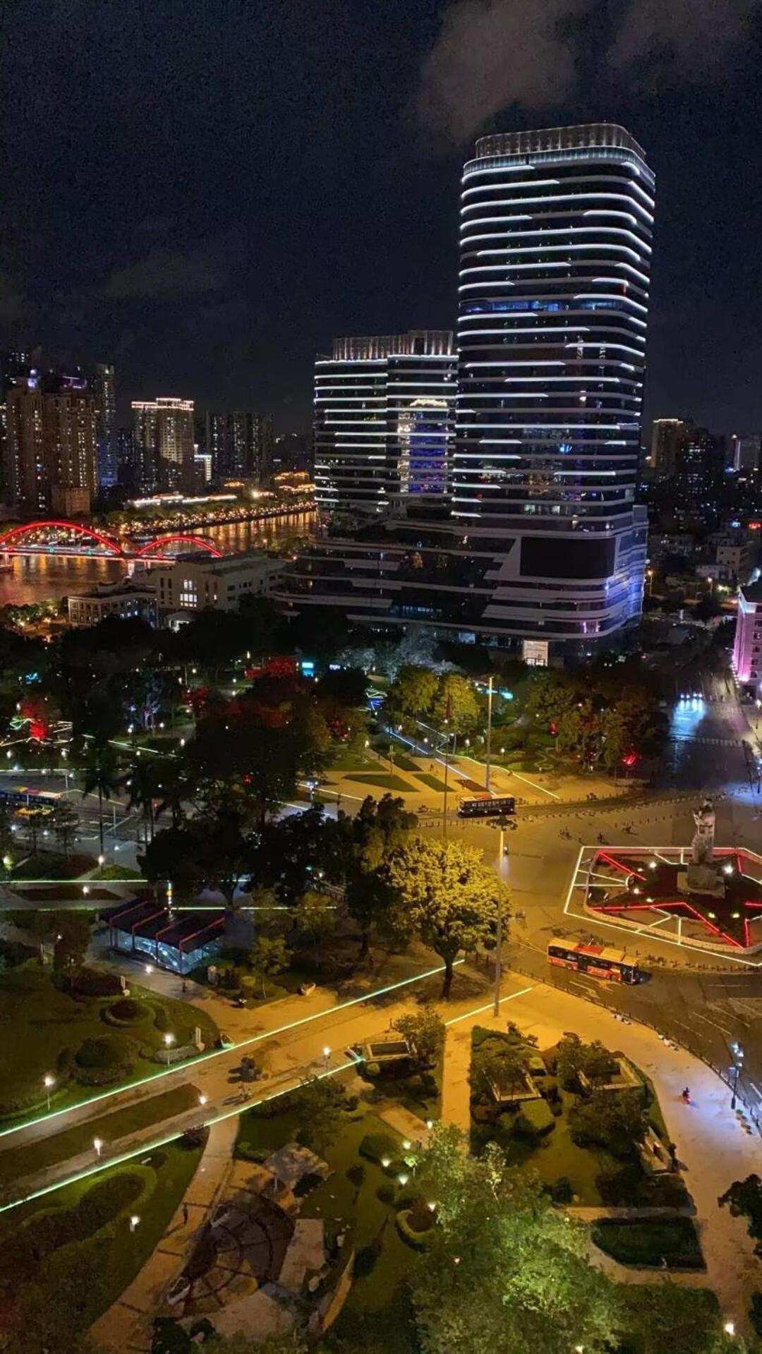 Waifiden Guangzhou Haizhu Square Wanyi Apartment Exteriör bild