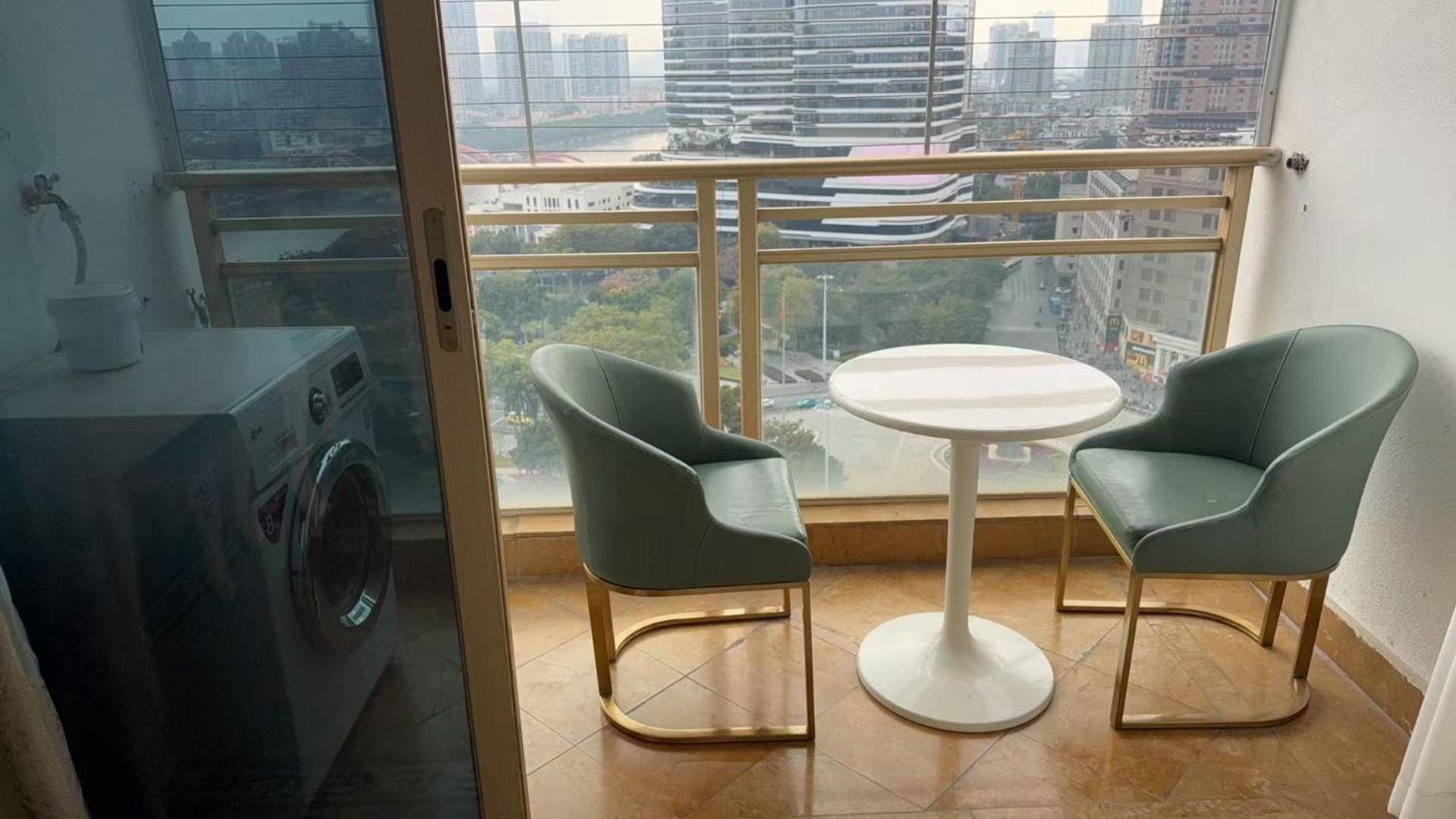 Waifiden Guangzhou Haizhu Square Wanyi Apartment Exteriör bild