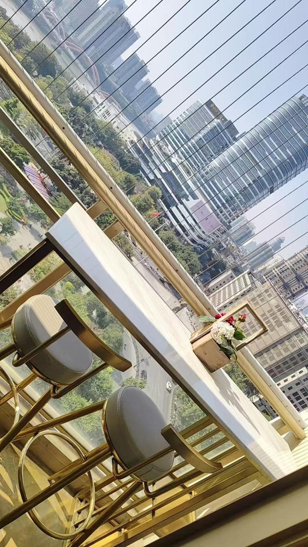 Waifiden Guangzhou Haizhu Square Wanyi Apartment Exteriör bild